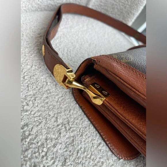 RARE Louis Vuitton Dauphine Classic Monogram Shoulder Bag Vintage - Picture 8 of 17